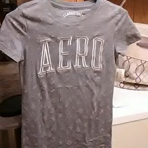 Aeropostale grey t shirt